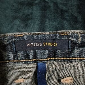 Vigoss Studio Dark Blue Skinny Jeans
